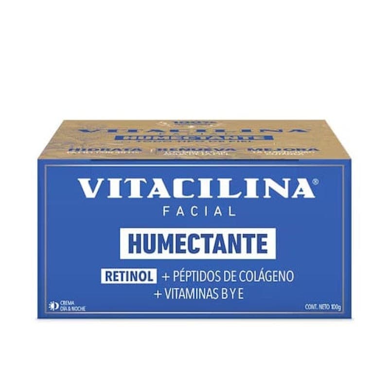 Vitacilina Facial Humectante Crema D/n Tarro C/100 G.