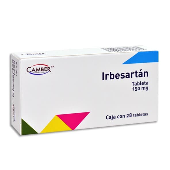 Irbesartán (camber) C/28 Tabs. 150 Mg.