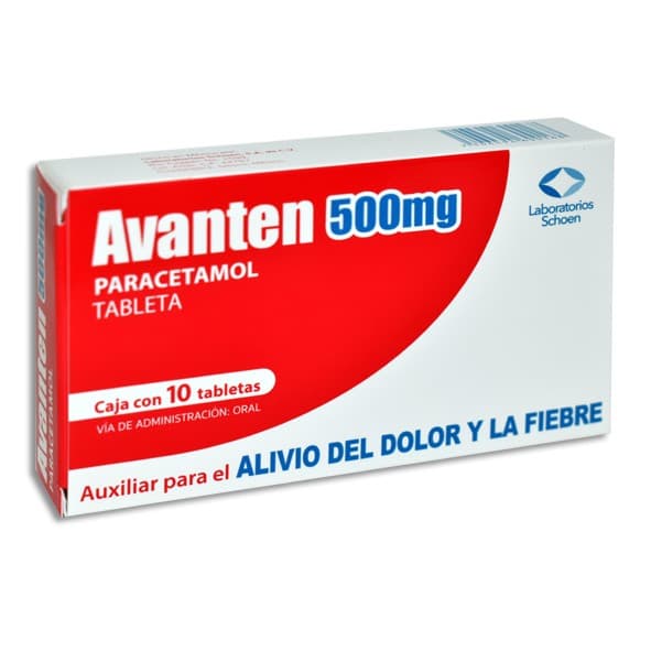 Avanten C/10 Tabs. 500 Mg.