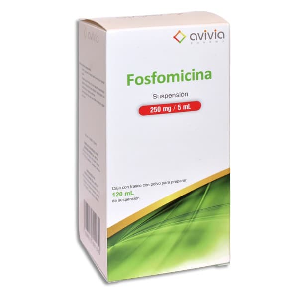Fosfomicina (avivia) Susp. Fco. 120 Ml. 250 Mg/5 Ml.