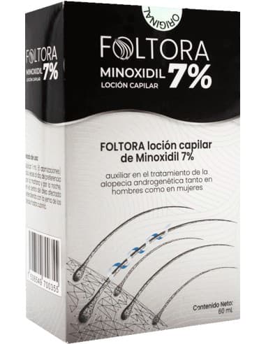 Foltora Loción Capilar 7% Fco. Atomizador C/60 Ml.