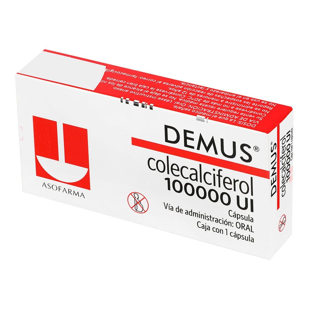 Demus C/1 Cápsula 100,000 Ui.