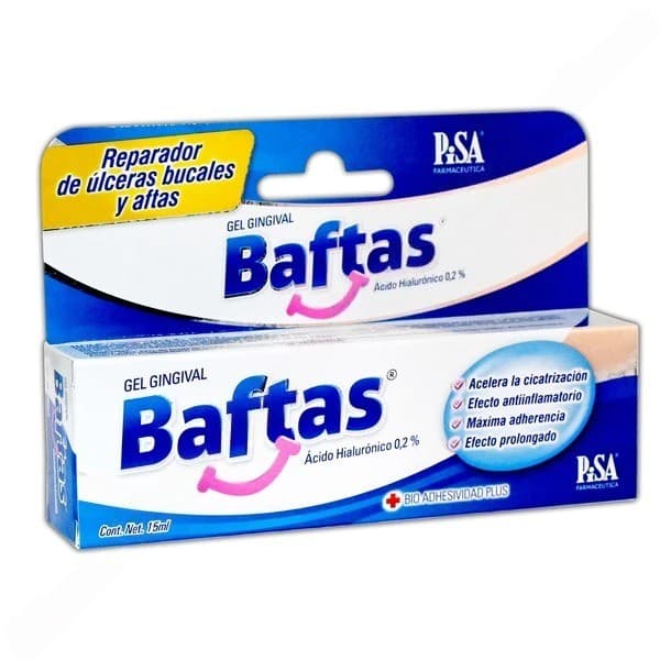 Baftas Gel Gingival 0.2% Tubo C/15 Ml.