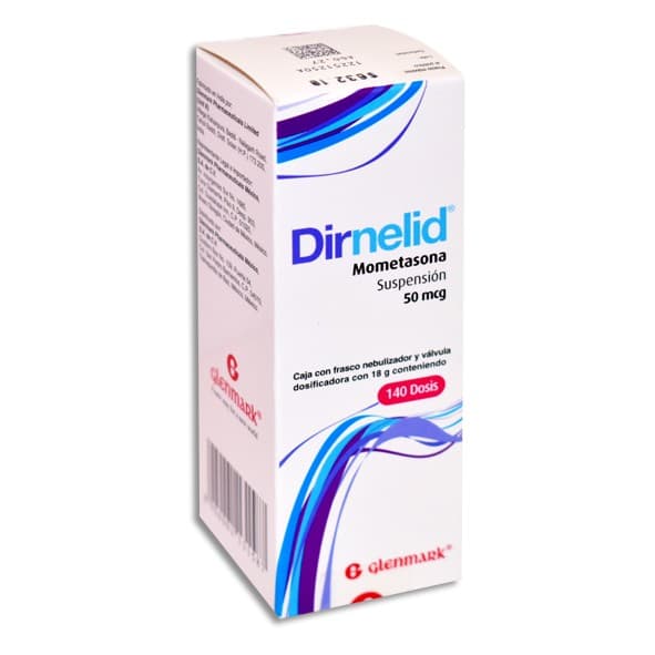 Dirnelid Susp. P/inhalación Nasal Fco. 18 Ml. C/140 Dosis 50 Mcg.
