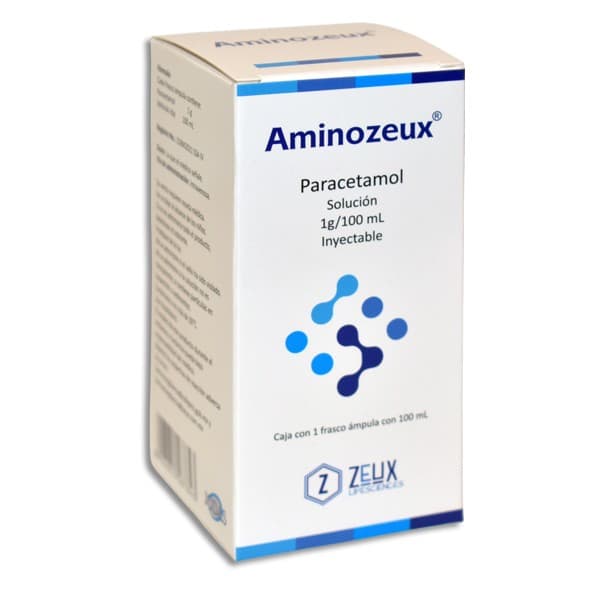 Aminozeux Sol. Iny. C/1 Fco. Amp. 100 Ml. 1 G/100 Ml.